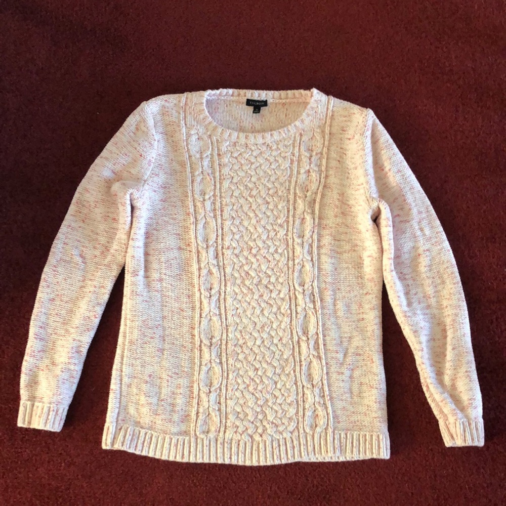 Talbots marked pink sweater size medium